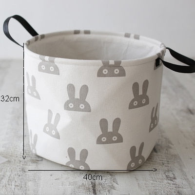 Nordic Style Storage Baskets - Kids Hamper Bag - Just Kidding Store
