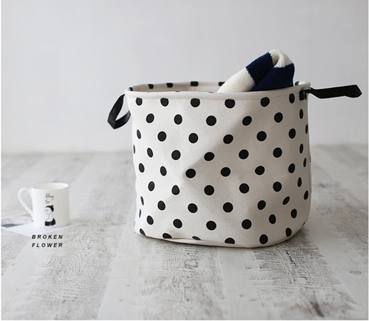 Nordic Style Storage Baskets - Kids Hamper Bag - Just Kidding Store