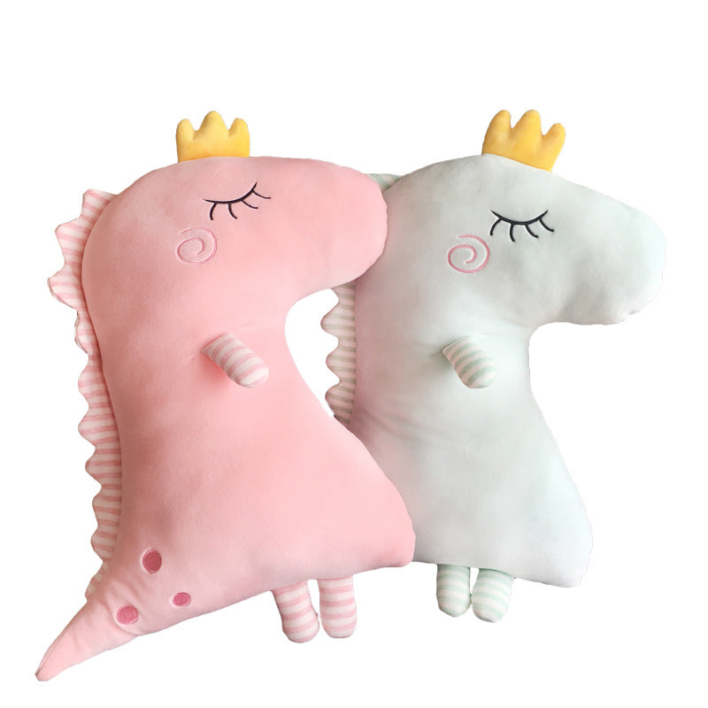 Dinosaur Plush Pillow - Stuffed Cushion - Just Kidding Store