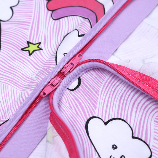 Rainbow Cloud Romper Baby Toddler Fashion - Just Kidding Store