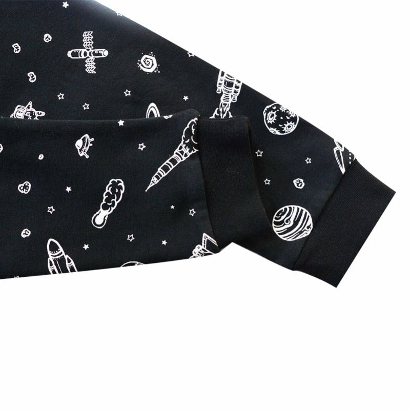 Outer Space Sleepwear Set -Kids Pajamas - Just Kidding Store