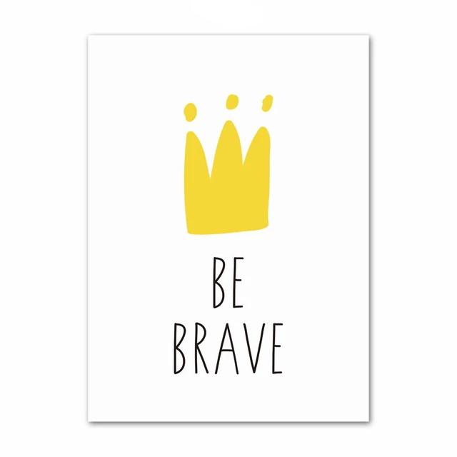 Lion Canvas Wall Art Kids Nordic Style Kids Posters Just Kidding Store