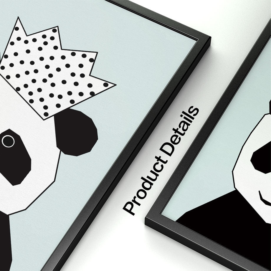 Canvas Wall Art - Nordic Style Kids Posters