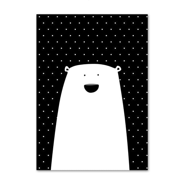 Canvas Wall Art - Nordic Style Kids Posters - Just Kidding Store