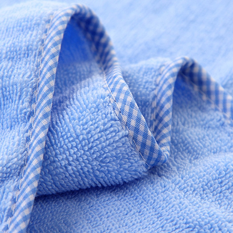Cotton Hooded Baby Kids Terry Bath Towel - Just Kidding Store