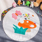 Spring Kids Activity Play Mat - Toy Storage Pouch - Just Kidding Store 