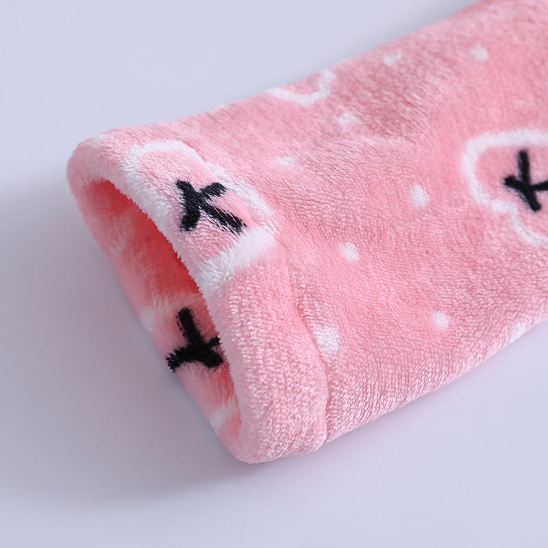 Long Flannel Bathrobe - Kids Dressing Gown - Just Kidding Store