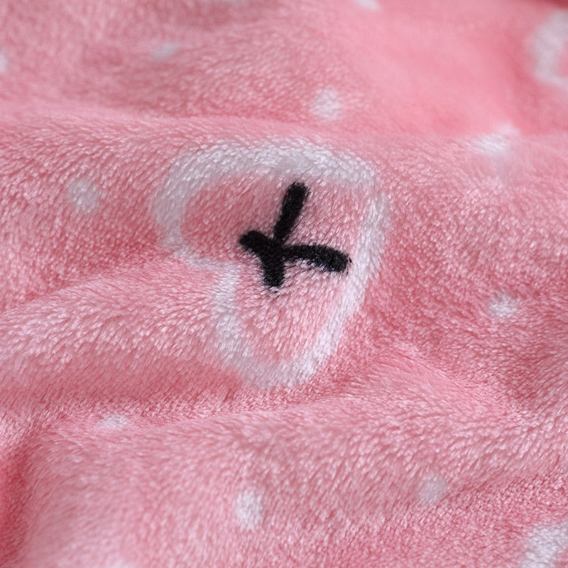 Long Flannel Bathrobe - Kids Dressing Gown - Just Kidding Store