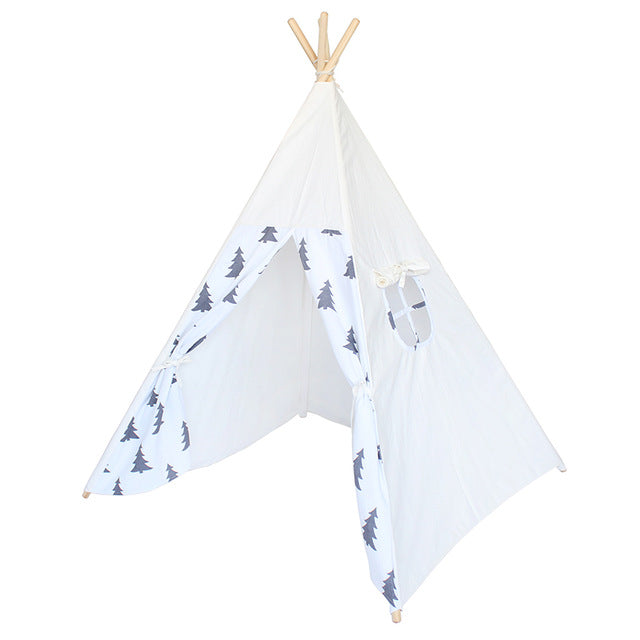 Pine Trees Teepee - Kids Play Tent - Just Kidding Store