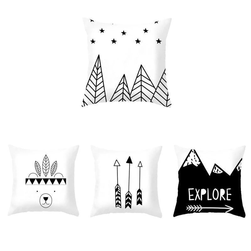 Adventure Style Nordic Cushion Covers - Just Kidding Store