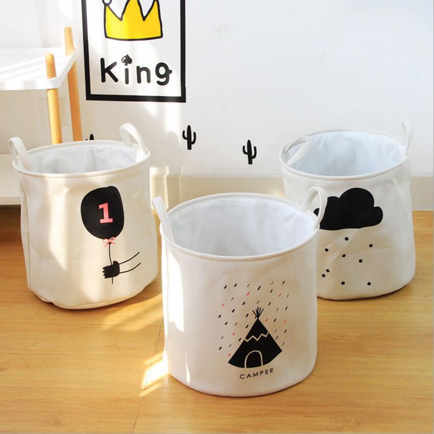 Tube Toy Organizer - Storage Basket