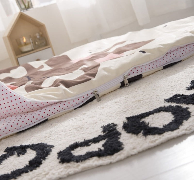 Kids Sleeping Bag With Pillow - Elephant Sleeping Envelope Just Kidding Store