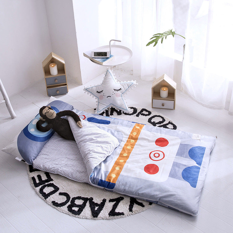 Kids Sleeping Bag With Pillow - Astronaut Sleeping Envelope Just Kidding Store