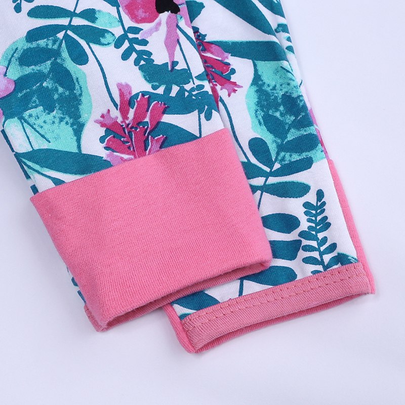 Pink Flowers Baby Toddler Kids Romper - Just Kidding Store