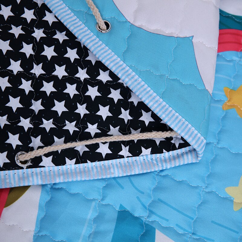 Activity Play Mat Baby Kids Toy Storage Bag Blue Unicorn - Just Kidding Store
