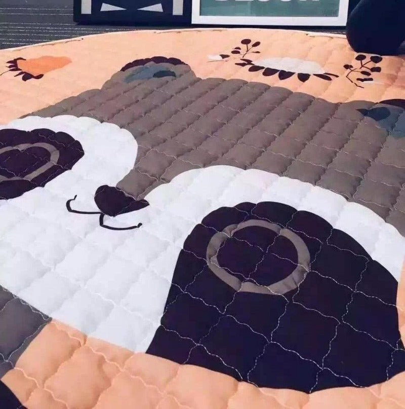 Raccoon Antislip Kids Activity Playmat Toy Storage - Just Kidding Store