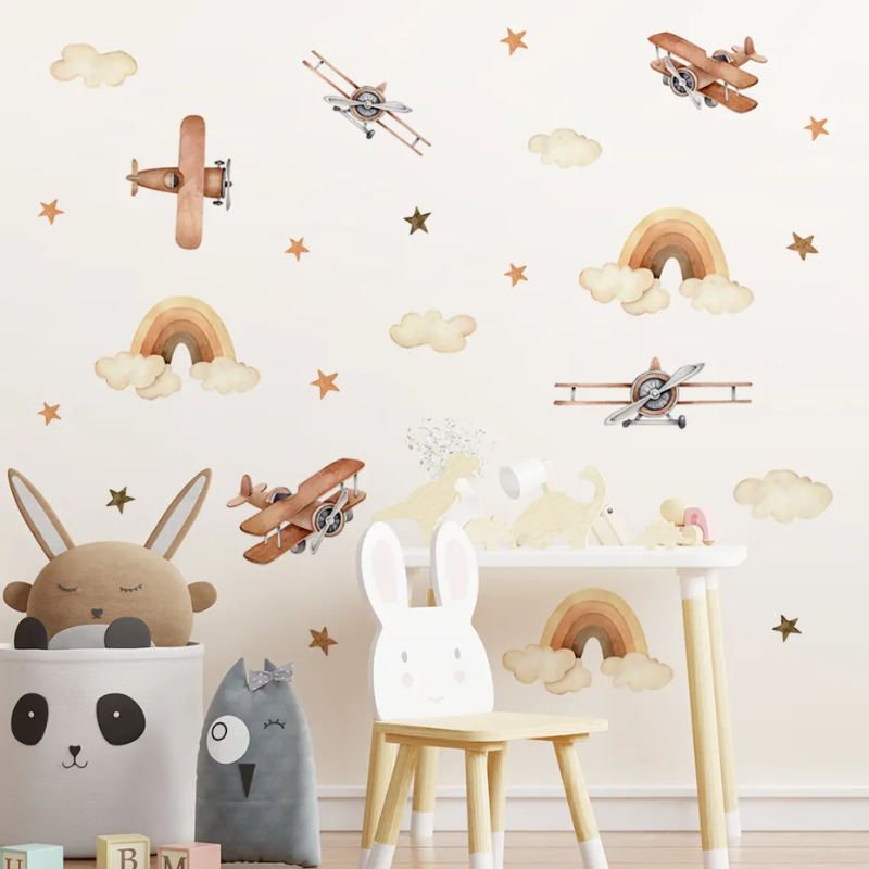Sky Adventures Wall Stickers
