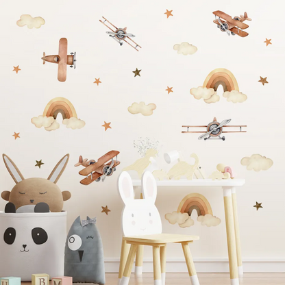 Sky Adventures Wall Stickers
