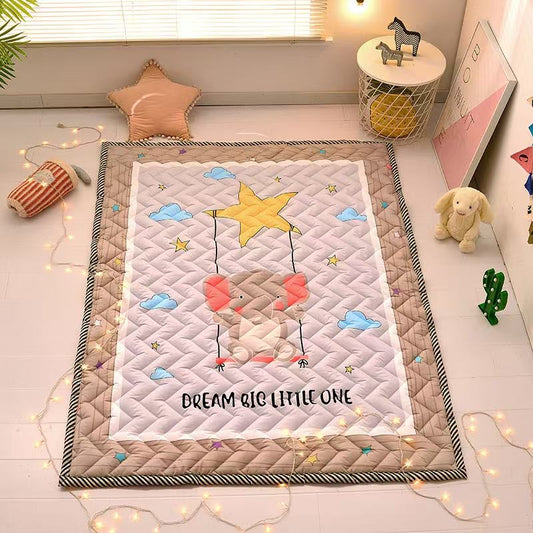 Quilted Children Play Mat Baby Anti Skid Crawling Mat - Just Kidding Store