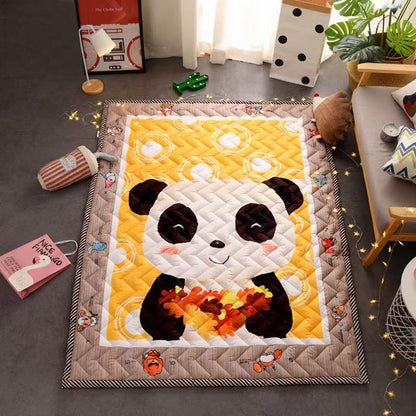 Quilted Children Play Mat Baby Anti Skid Crawling Mat - Just Kidding Store