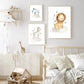 Wild Animals Canvas Paintings - Zebra, Rhino, Tiger, Elephant, Lion
