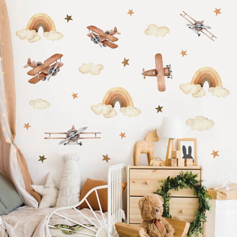 Sky Adventures Wall Stickers - Just Kidding Store