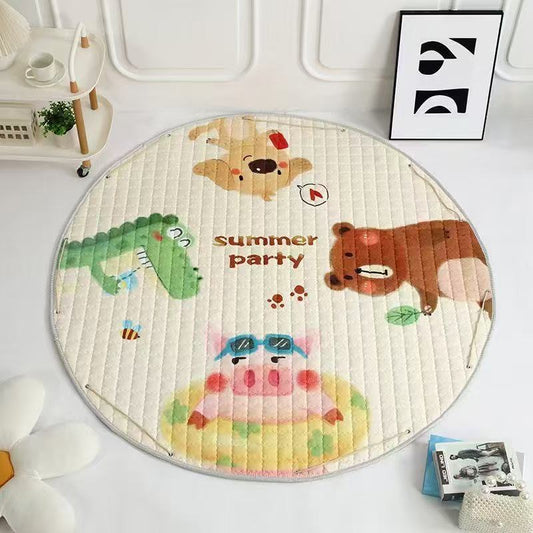 Activity Play Mat - Toy Storage Bag - Summer Party