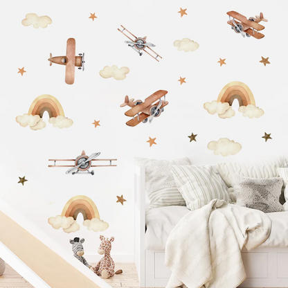 Sky Adventures Wall Stickers - Just Kidding Store