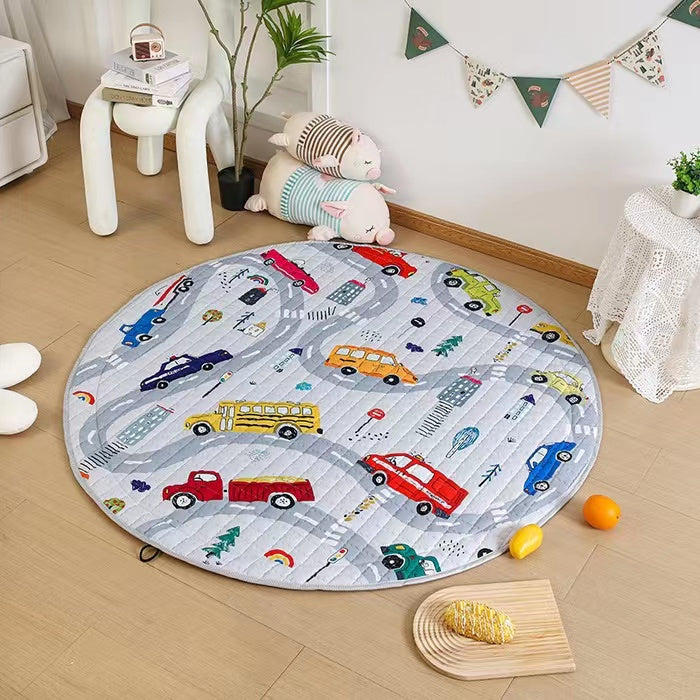 Activity Play Mat - Toy Storage Bag - Car Road Map - Just Kidding Store