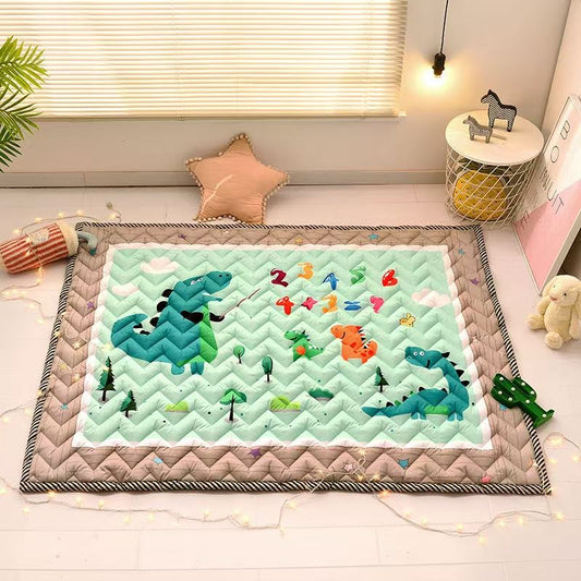 Quilted Children Play Mat Baby Anti Skid Crawling Mat - Just Kidding Store