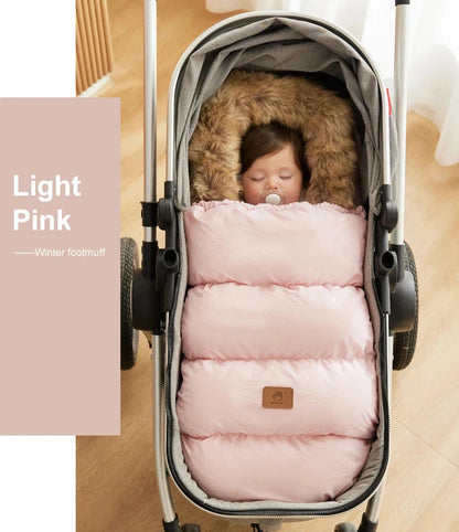 Winter Windproof Footmuff - Universal Pram Sleepsack 0-24M - Just Kidding Store