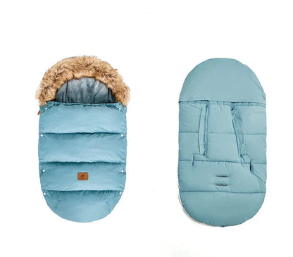Winter Windproof Footmuff - Universal Pram Sleepsack 0-24M