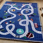 Oversized Quilted Play Mat - Anti Skid Carpet