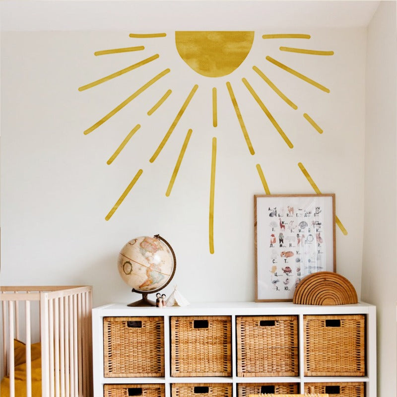 Bohemian Sun Wall Decal - Just Kidding Store