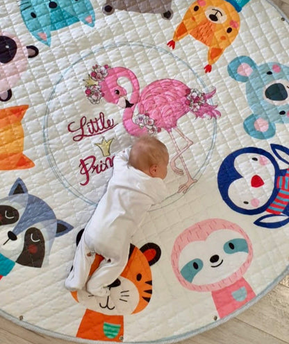 Baby Toddler Kids Activity Play Mat Toy Storage Bag Pouch Little Princess Just Kidding Store