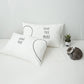 Bear Pillow Cover - Embroidered Rabbit Pillowcase Set - Just Kidding Store