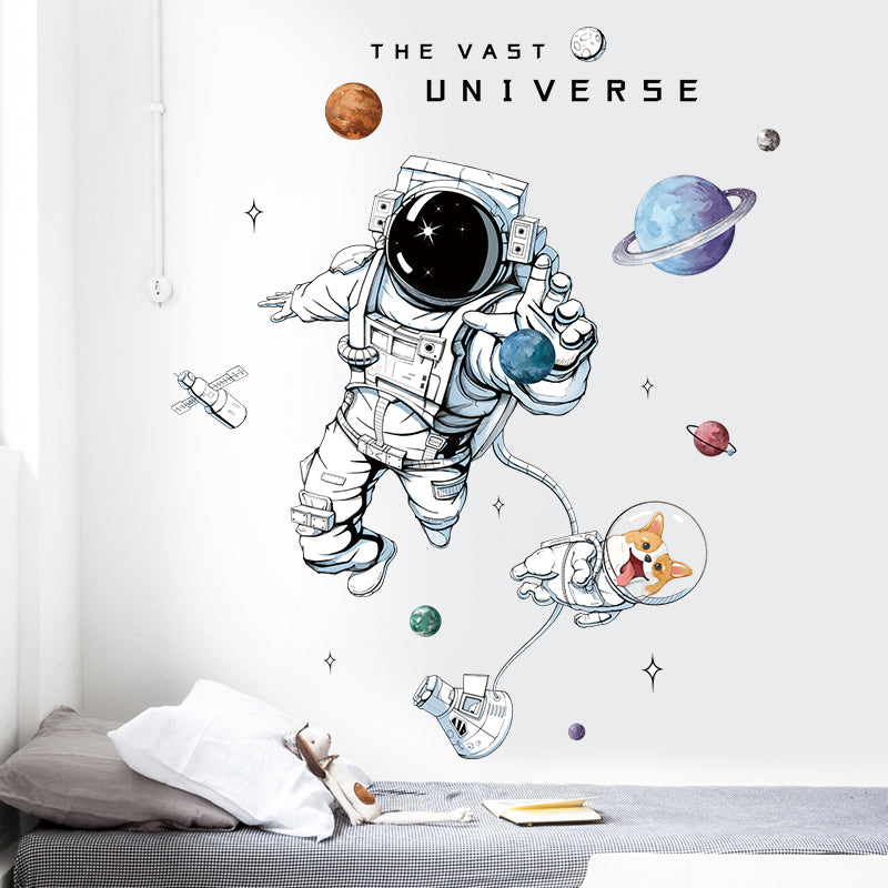 Space Travel Wall Decals - Just Kidding Store