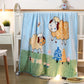 Soft Coral Fleece Blanket - Bed Spread - Just Kidding Store