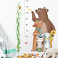 Big Brown Bear Height Ruler - Kids Growth Chart - Just Kidding Store