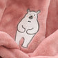 Polar Bear Flannel Robe - Just Kidding Store