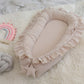 Ruffle Baby Nest - Portable Cocoon - Just Kidding Store