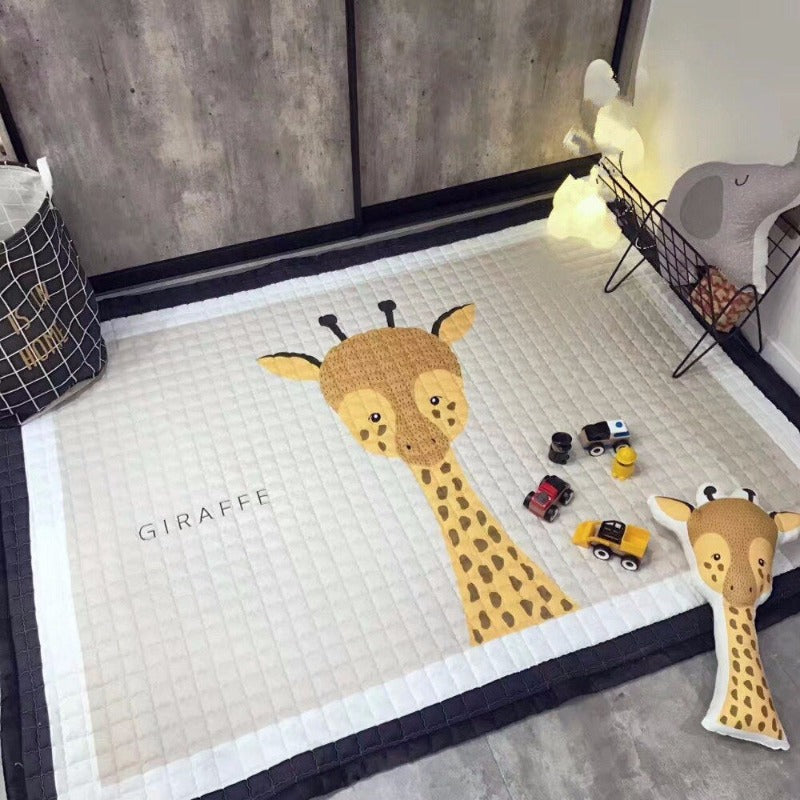 Oversized Play Mat - Quilted Anti Skid Carpet - Just Kidding Store