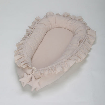 Ruffle Baby Nest - Portable Cocoon - Just Kidding Store