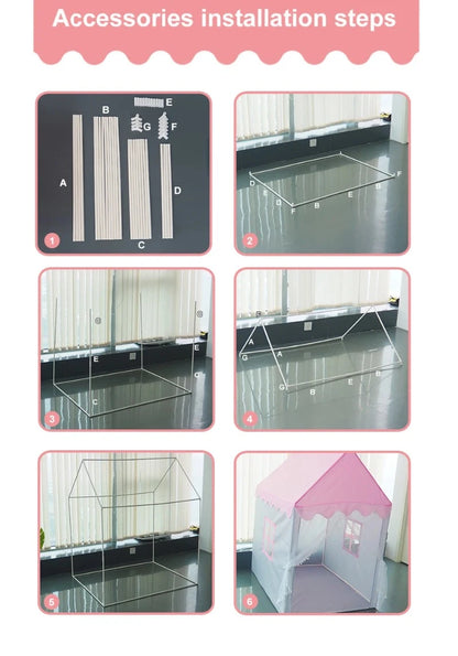 Large  Play House - Portable Tent - Just Kidding Store