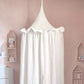 Premium Muslin Cotton Canopy With Frills - Just Kidding Store