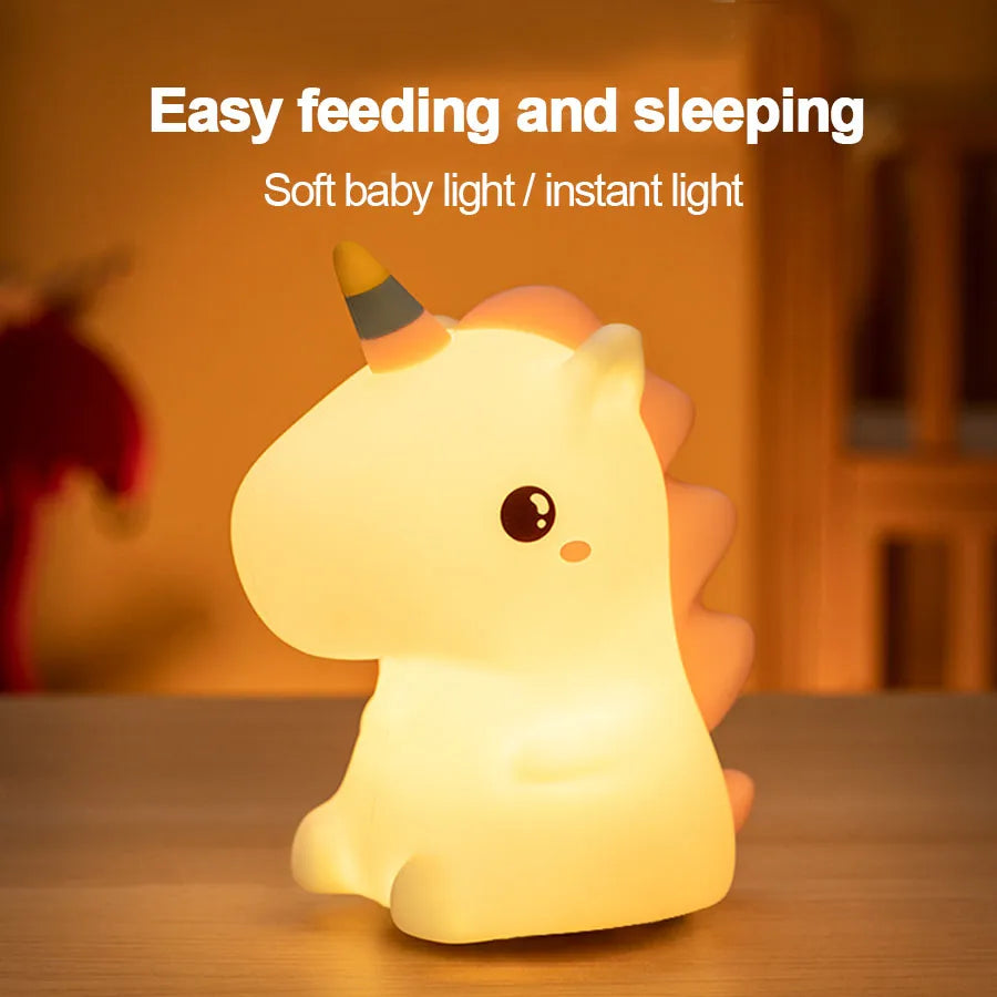 Little Unicorn LED Night Light - Color Changing Lamp