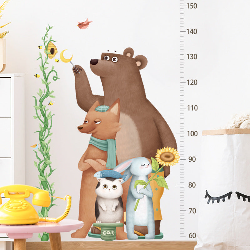 Big Brown Bear Height Ruler - Kids Growth Chart - Just Kidding Store