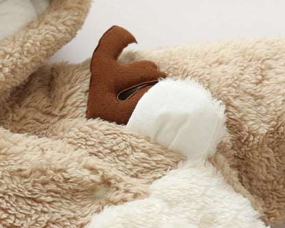 Deer Warm Winter Baby Infant Romper - Just Kidding Store