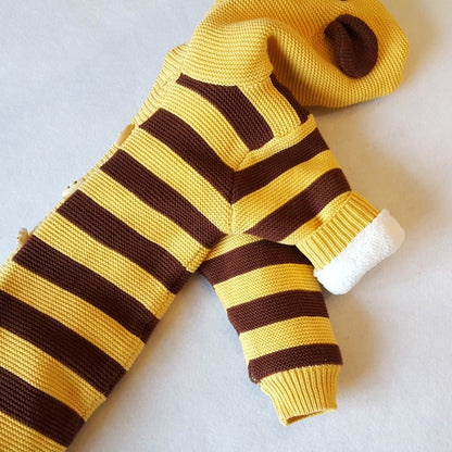 Knit Winter Sherpa Baby Infant Toddler Romper - Just Kidding Store