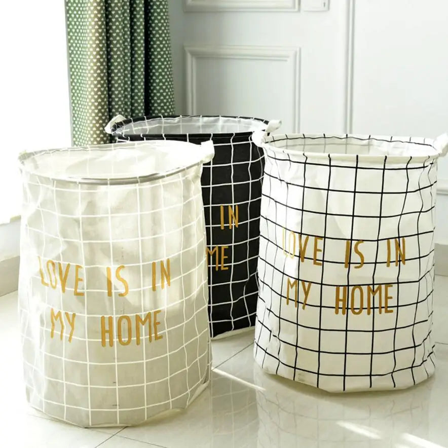 Love Is In My Home Storage Baskets - Just Kidding Store